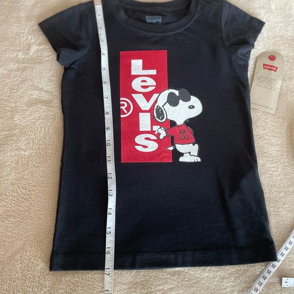 Levi’s Toddler Snoopy T-Shirt - Size 3-4T - Picture 7 of 8
